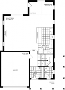 Sapphire Main Floor Plan