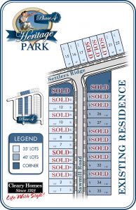 Cleary Homes HP Phase 4 Lots Map